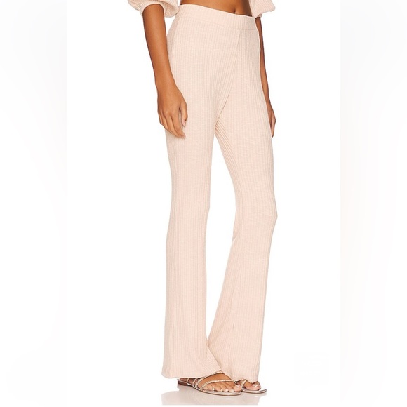 L*SPACE NWT Jasper Pants ribbed loungewear M - Picture 4 of 6